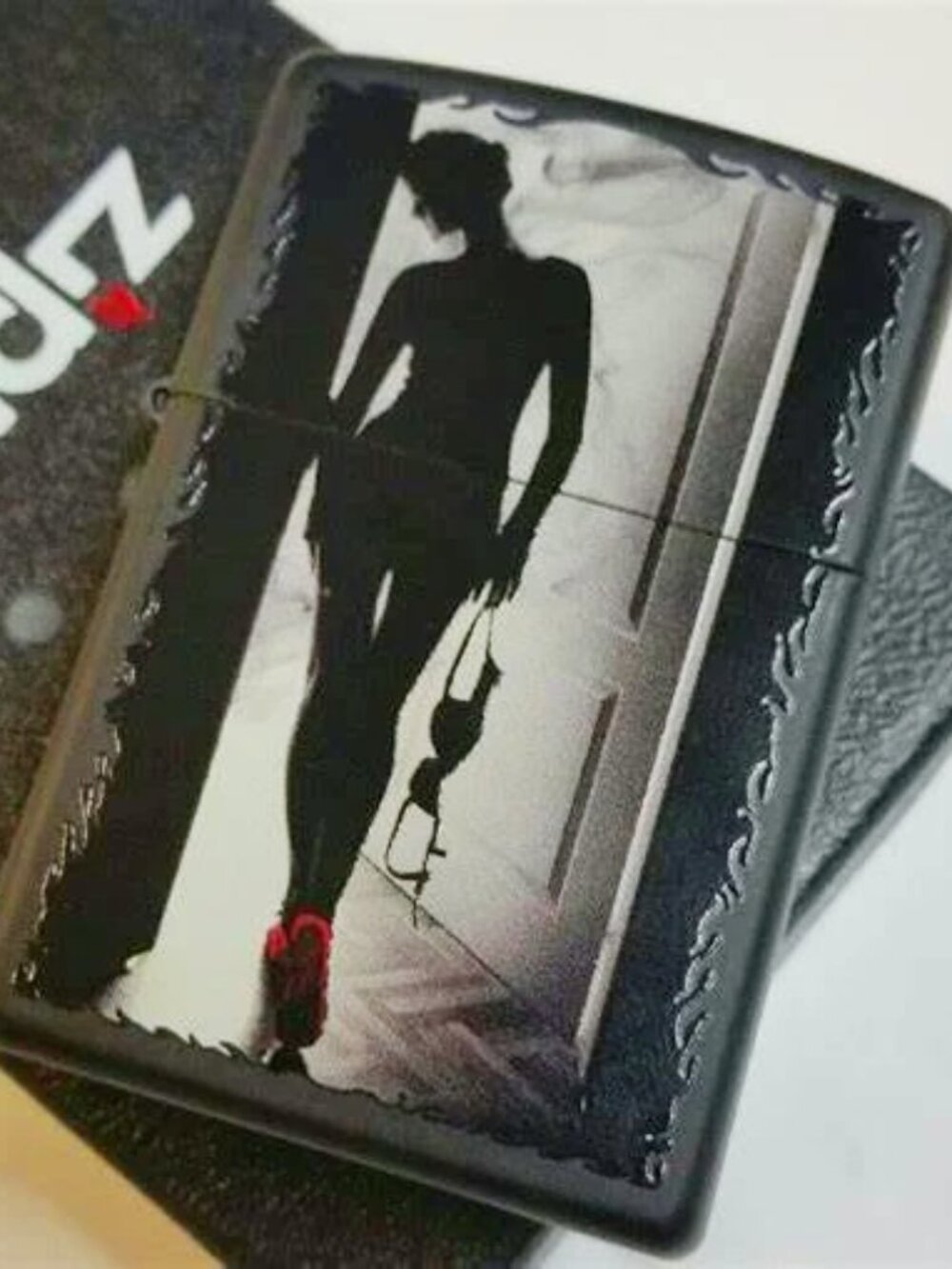 Sexy Red Shoe Zippo Lighter